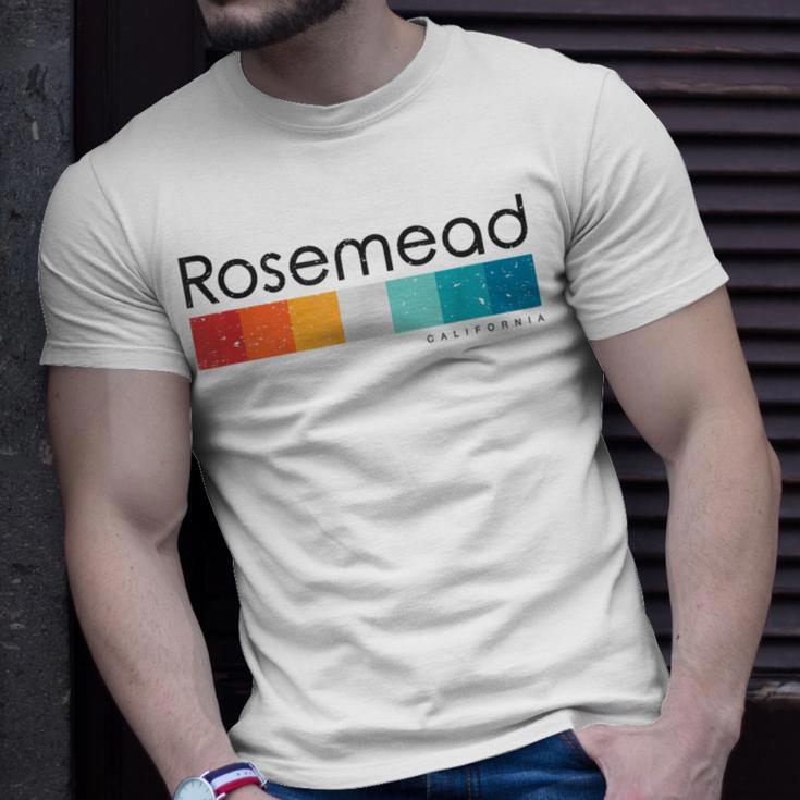 Vintage Rosemead California Ca Retro T-Shirt Gifts for Him