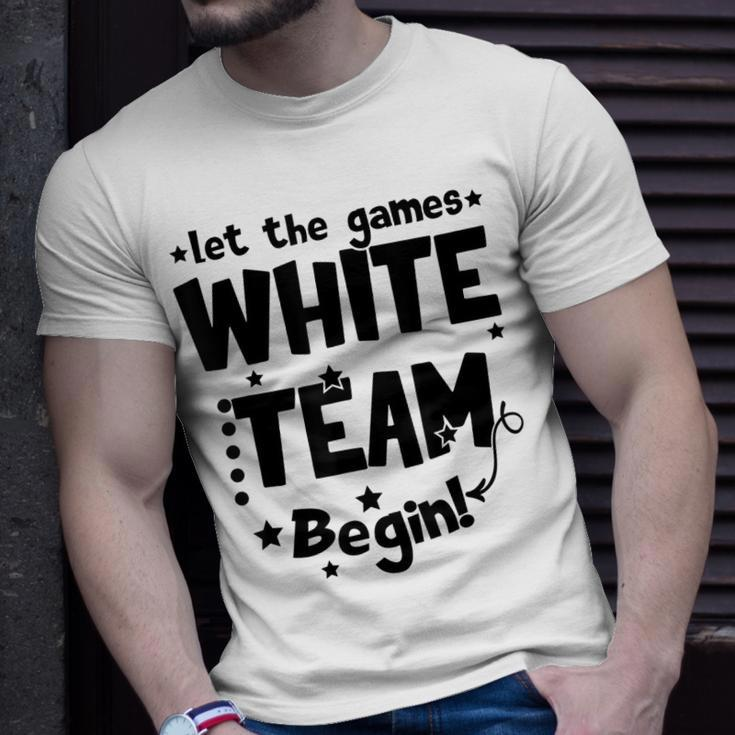White Team Let The Games Begin Field Trip Day Unisex T-Shirt Gifts for Him