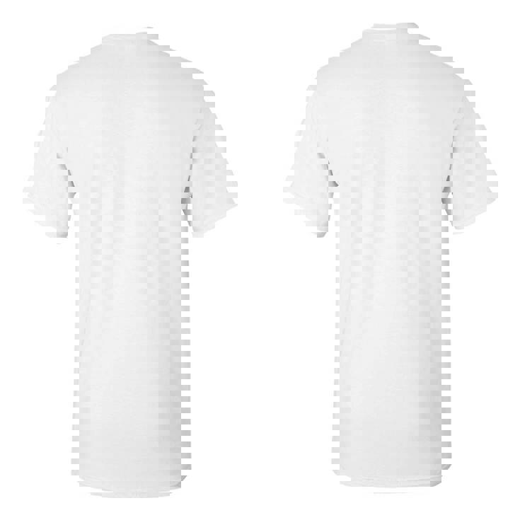 Track Your Long Hair Length Check Hair Backprint T-Shirt