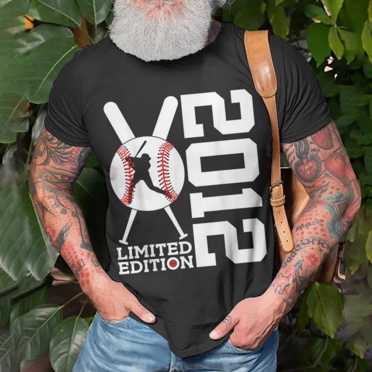 11St Birthday Baseball Limited Edition 2012 Unisex T-Shirt Gifts for Old Men