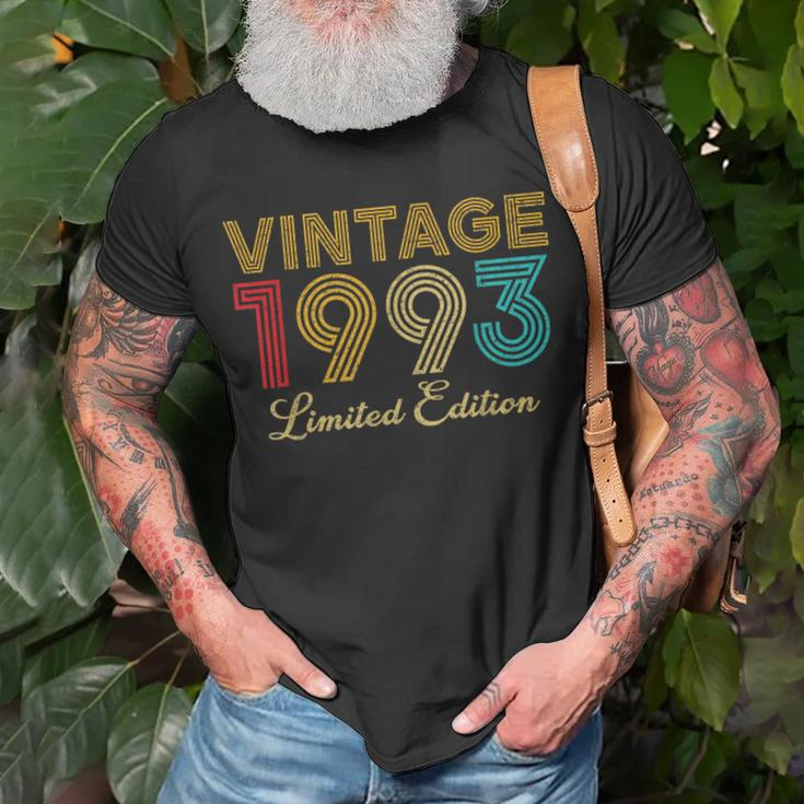 30 Years Old Vintage 1993 Limited Edition 30Th Birthday Unisex T-Shirt Gifts for Old Men