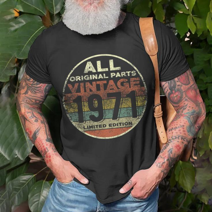 50 Years Old Gift Vintage 1971 Limited Edition 50Th Birthday Unisex T-Shirt Gifts for Old Men