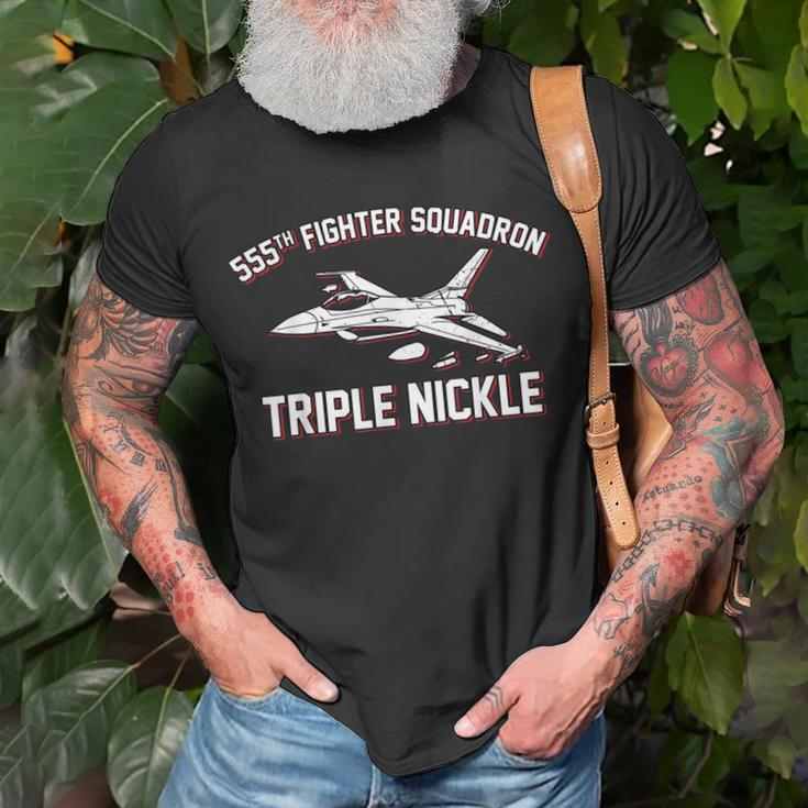 555Th Fighter Squadron Triple Nickle Unisex T-Shirt Gifts for Old Men