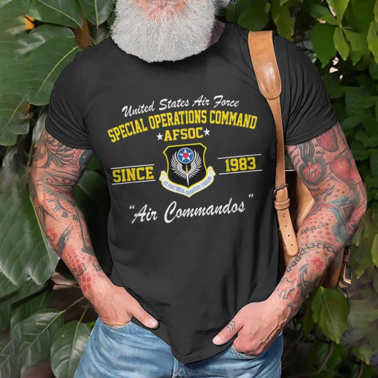 Air Force Special Operations Command Afsoc Unisex T-Shirt Gifts for Old Men