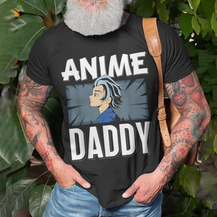 Anime Daddy Saying Animes Hobby Lover Dad Father Papa Gift For Women Unisex T-Shirt Gifts for Old Men