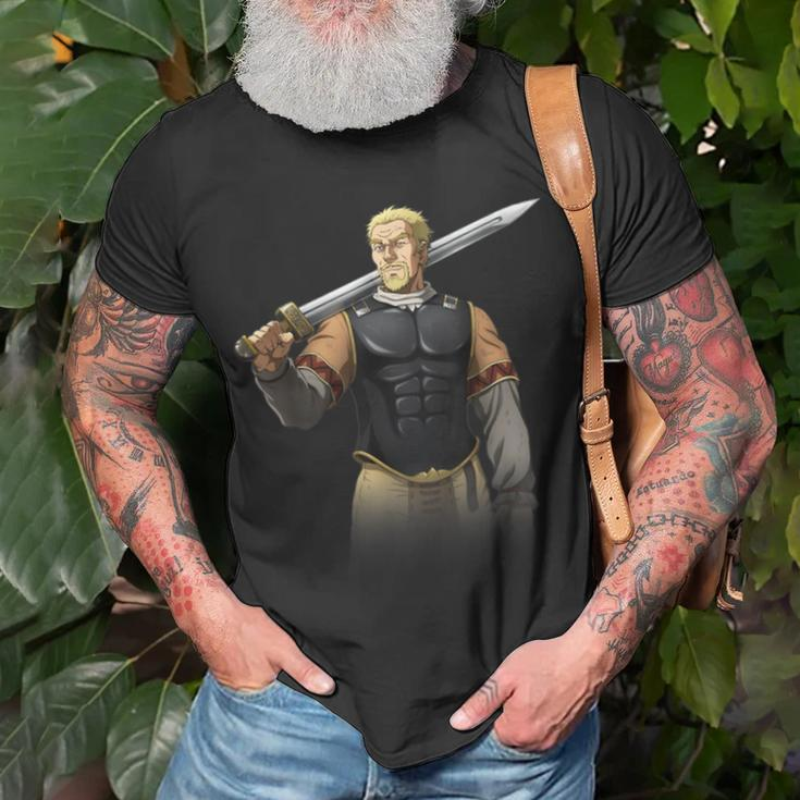 Askeladd Vinland Saga Anime Characters Action Historical Unisex T-Shirt Gifts for Old Men