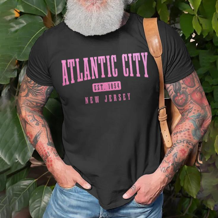 Atlantic City New Jersey Est 1854 Pride Vintage Unisex T-Shirt Gifts for Old Men