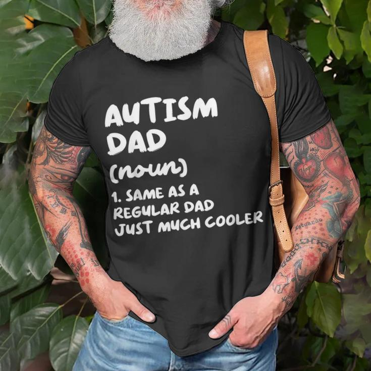 Autism Dad Definition Unisex T-Shirt Gifts for Old Men