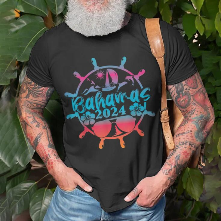 Bahamas Cruise 2024 Family Friends Group Vacation Matching T-Shirt Gifts for Old Men