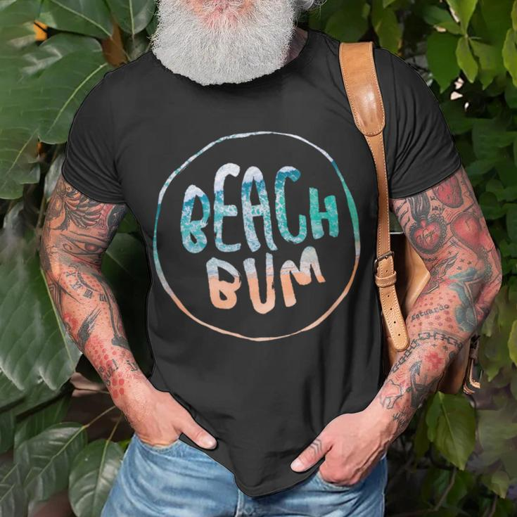 Beach Bum Summer Sandy Ocean Vibes And Waves Surfing T-Shirt Gifts for Old Men