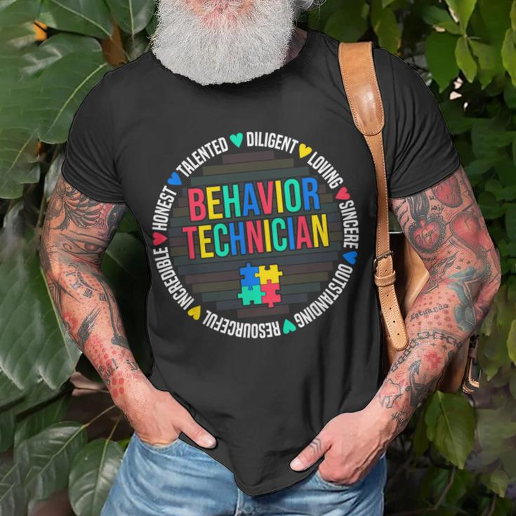 Behavior Analyst Behavior Technician Unisex T-Shirt Gifts for Old Men