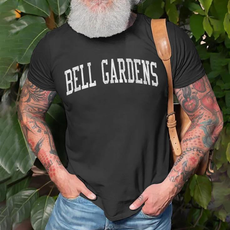 Bell Gardens Ca Vintage Athletic Sports Js02 T-Shirt Gifts for Old Men