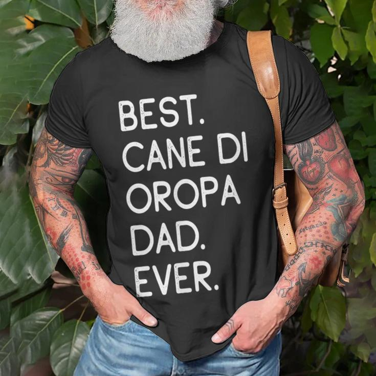 Best Cane Di Oropa Dad Ever Cane Pastore Di Oropa T-Shirt Gifts for Old Men