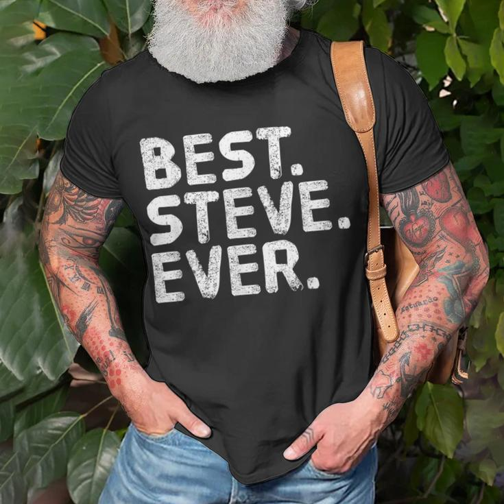 Best Steve Ever Father's Idea T-Shirt Gifts for Old Men