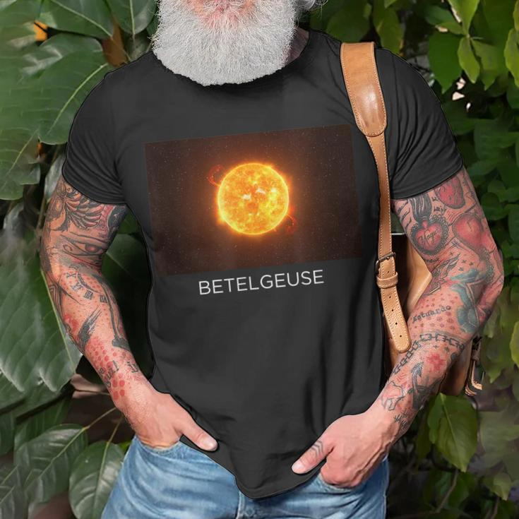 Betelgeuse Giant Star Orion Constellation Galaxy Unisex T-Shirt Gifts for Old Men
