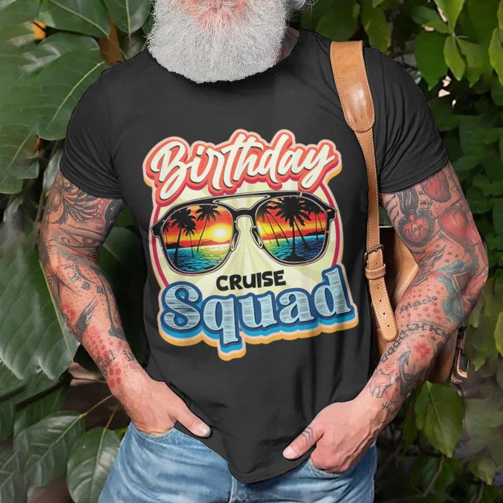 Birthday Cruise Squad Ship Vacation Party Cruising T-Shirt Gifts for Old Men