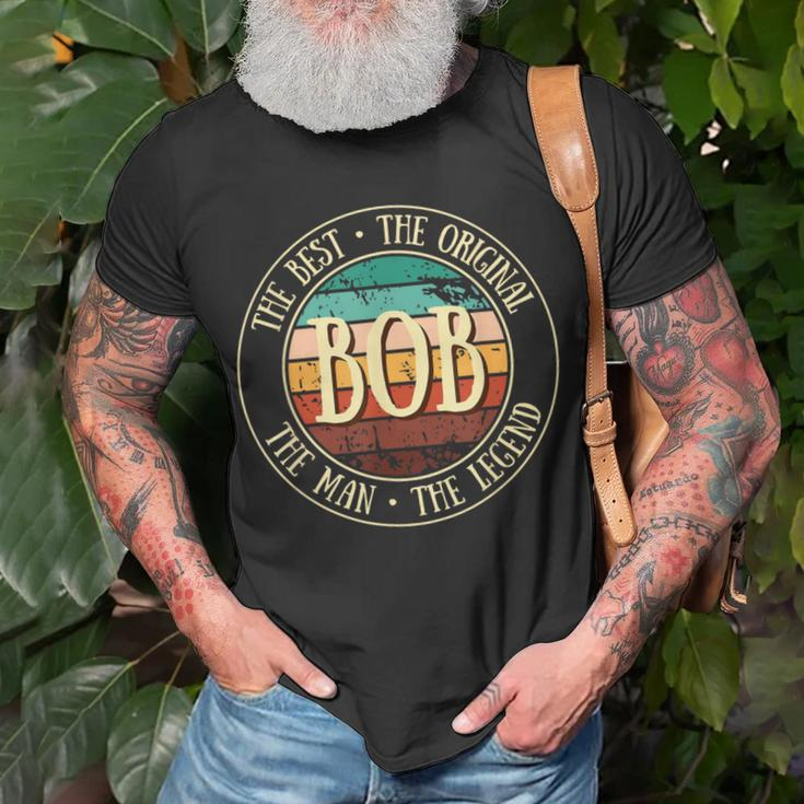 Bob Legend Vintage For Idea Name T-Shirt Gifts for Old Men