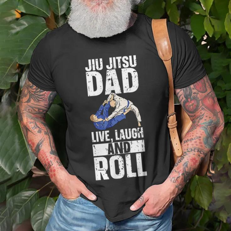 Brazilian Jiu Jitsu Dad Bjj Mixed Martial Jiu Jitsu Gi Jiu Unisex T-Shirt Gifts for Old Men