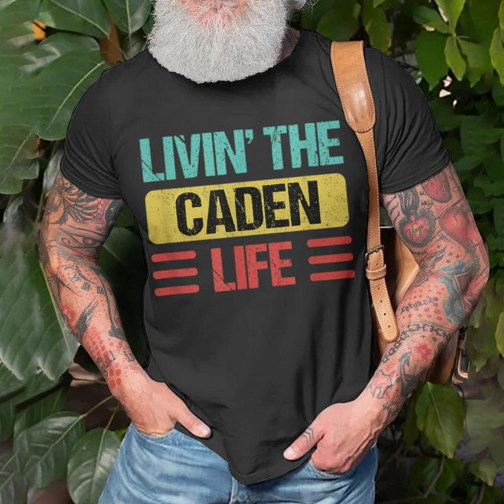 Caden Name T-Shirt Gifts for Old Men