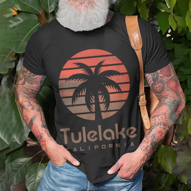 California Tulelake T-Shirt Gifts for Old Men