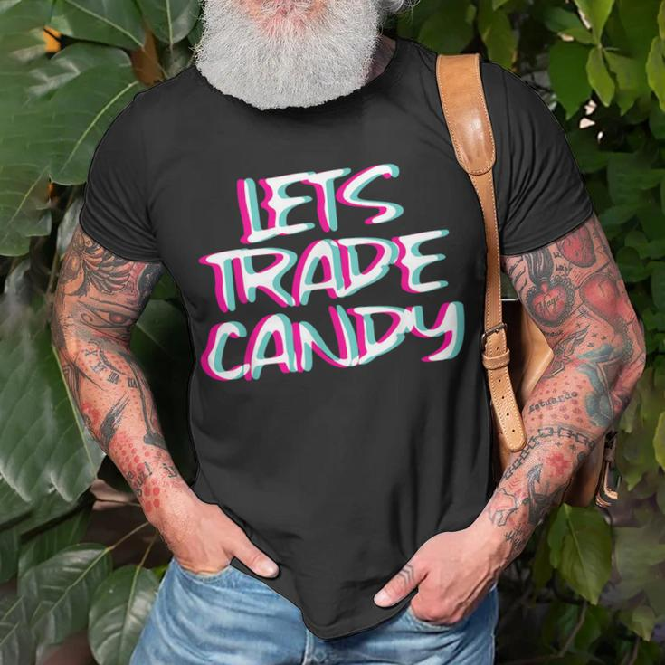 Candy Outfit I Trippy Edm Festival Clothing Acid Techno Rave T-Shirt Gifts for Old Men