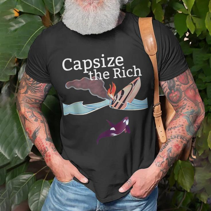 Capsize The Rich Unisex T-Shirt Gifts for Old Men
