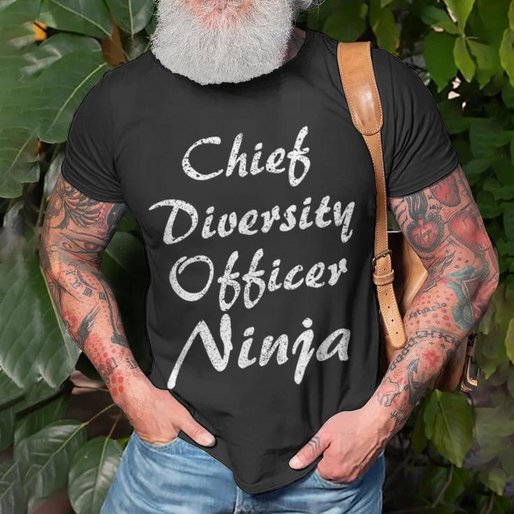 Chief Diversity Officer Occupation Work T-Shirt Gifts for Old Men