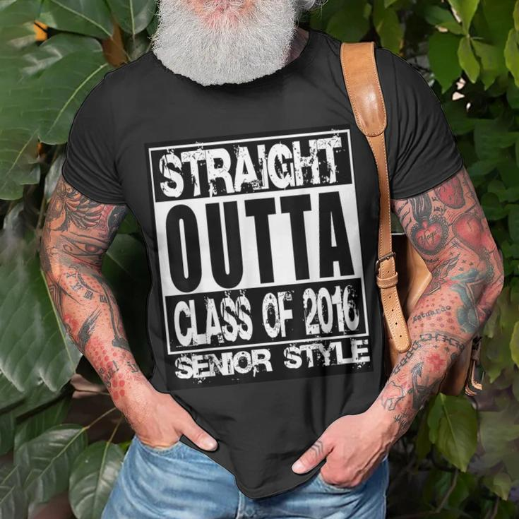 Class Of 2016 Senior T-Shirt Gifts for Old Men