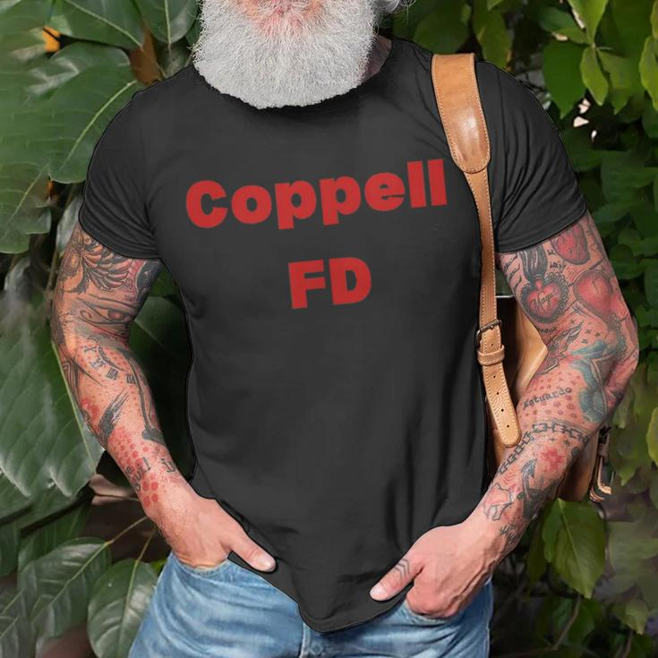 Coppell Old Red Fire Truck T-Shirt Gifts for Old Men