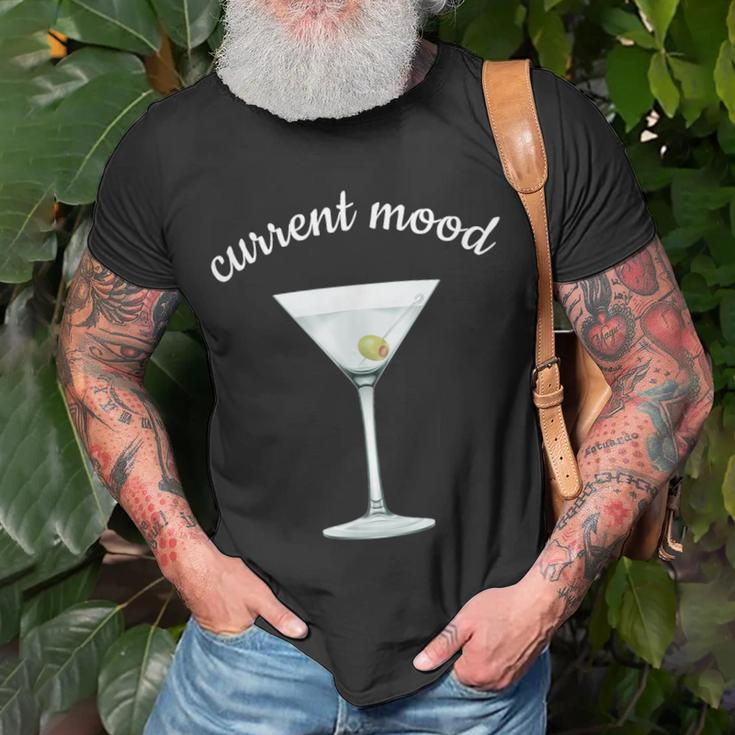 Current Mood Dirty MartiniT-Shirt Gifts for Old Men