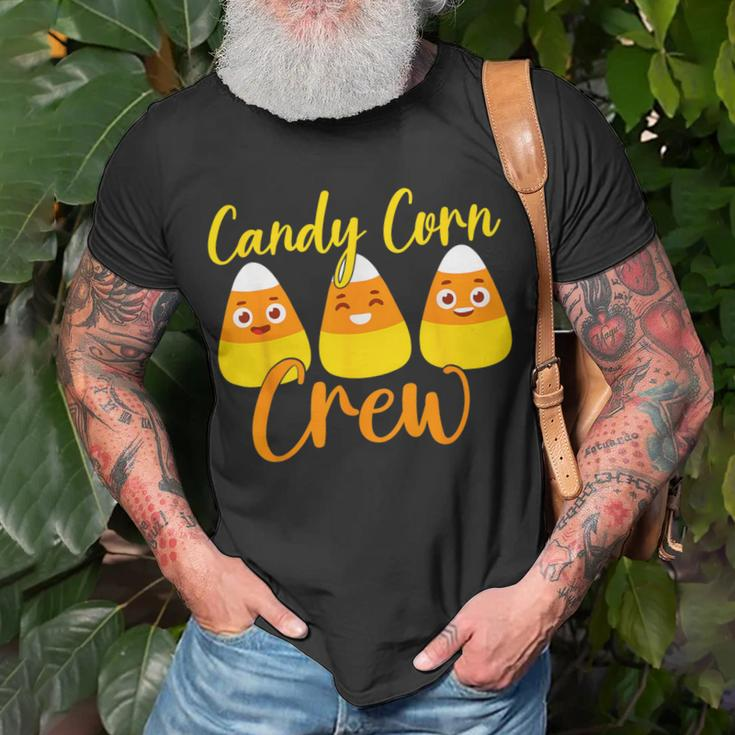 Cute Candy Corn Crew Halloween Trick Or Treat Costume T-Shirt Gifts for Old Men