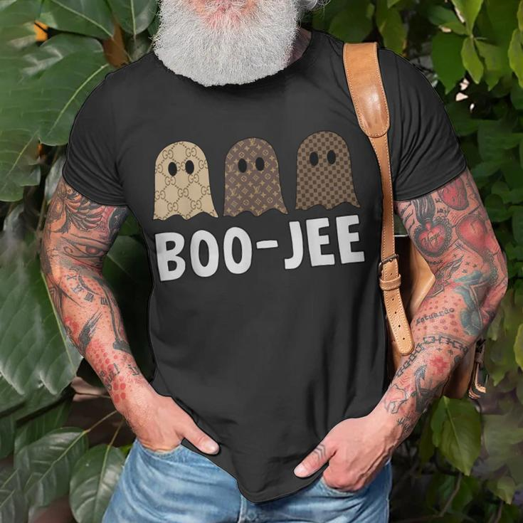 Cute Ghost Halloween Costume Boujee Boo-Jee Spooky Season T-Shirt Gifts for Old Men