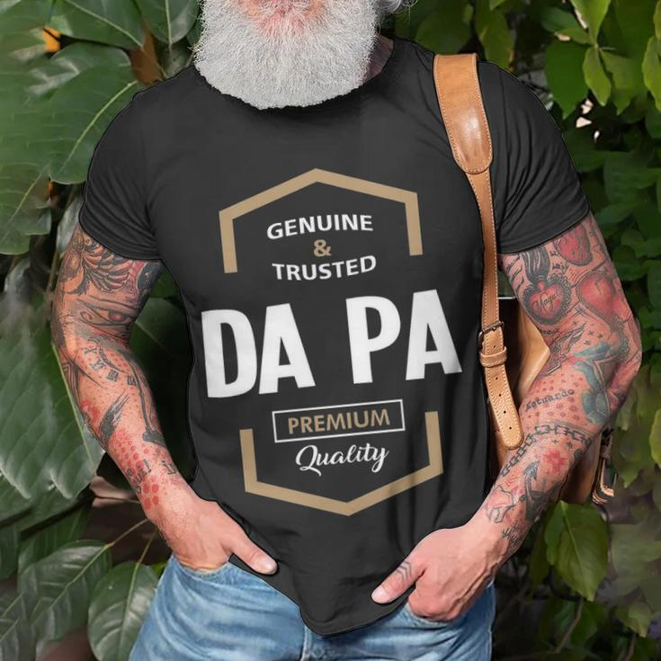 Da Pa Grandpa Gift Genuine Trusted Da Pa Quality Unisex T-Shirt Gifts for Old Men