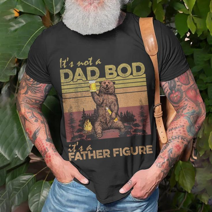 Dad Bod Father Figure Fathers Day Its Not A Dad Bod Unisex T-Shirt Gifts for Old Men