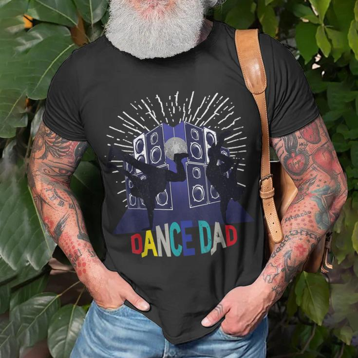 Dance Dad For Men Dancing Father Ballet Daddy Hip Hop Unisex T-Shirt Gifts for Old Men