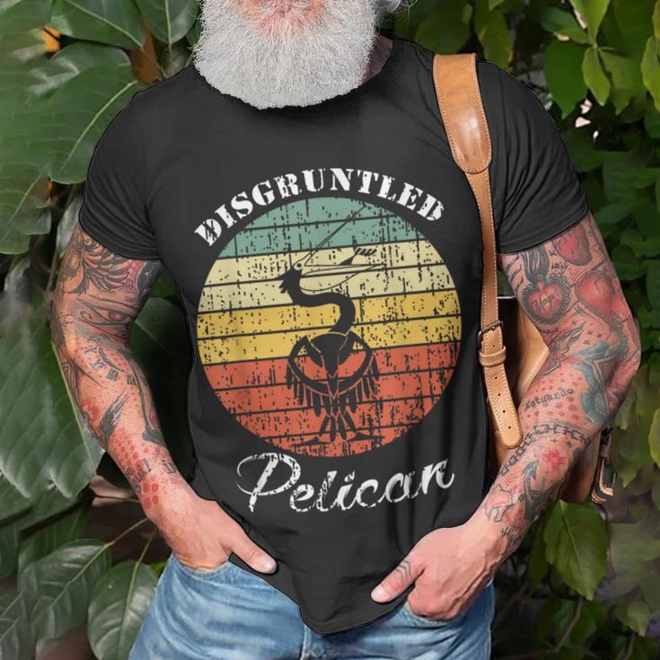 Disgruntled Pelican Quote T-Shirt Gifts for Old Men