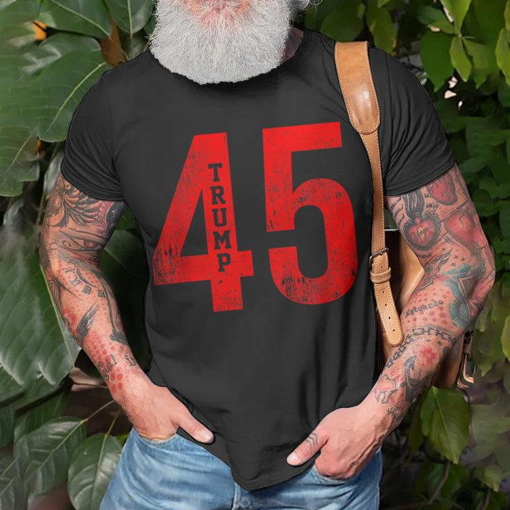 Donald Trump 45 Football Jersey Pro Trump T-Shirt Gifts for Old Men