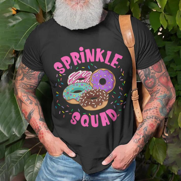 Donut Sprinkle Squad Graphic Sprinkle Donut T-Shirt Gifts for Old Men