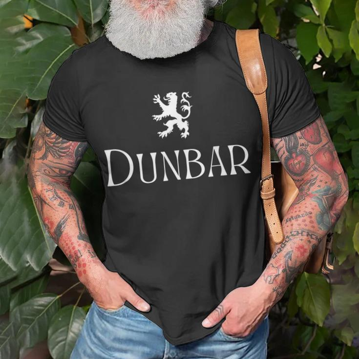 Dunbar Clan Scottish Family Name Scotland Heraldry Unisex T-Shirt Gifts for Old Men