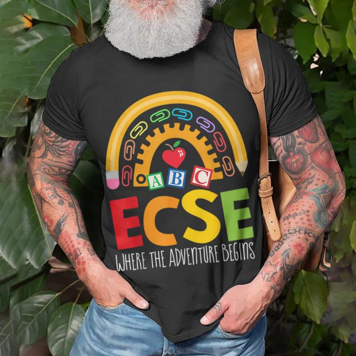 Early Childhood Special Education Sped Ecse Crew Squad Unisex T-Shirt Gifts for Old Men
