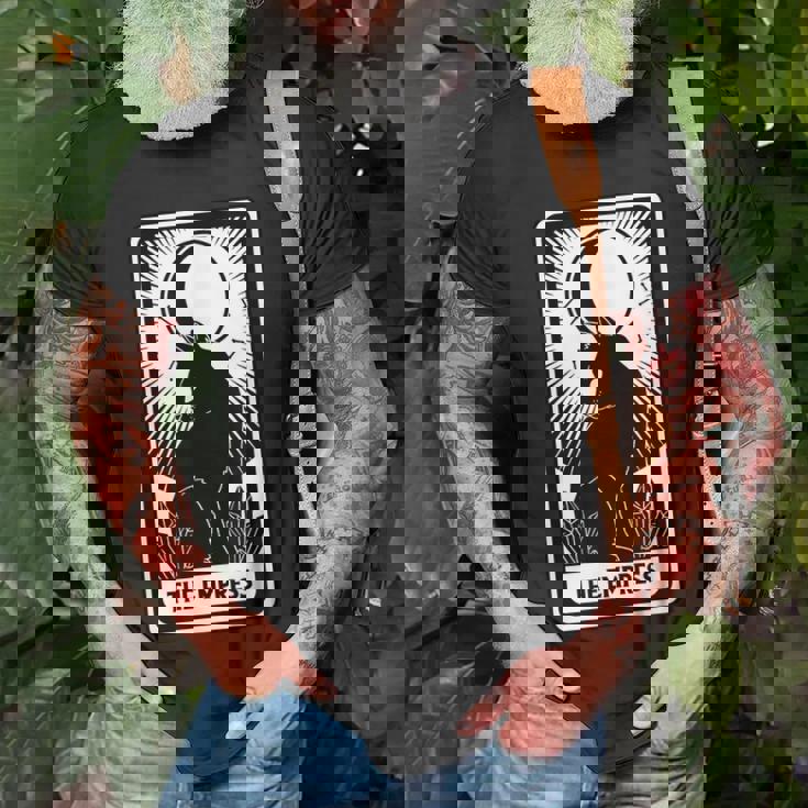 The Empress Black Cat Card Halloween Costume Horror Halloween Costume T-Shirt Gifts for Old Men The Empress Black Cat Card Halloween Costume Horror Halloween Costume T-Shirt Gifts for Old Men