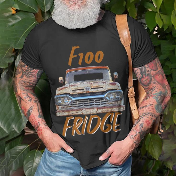 F100 Fridge Truck Graphic T-Shirt Gifts for Old Men