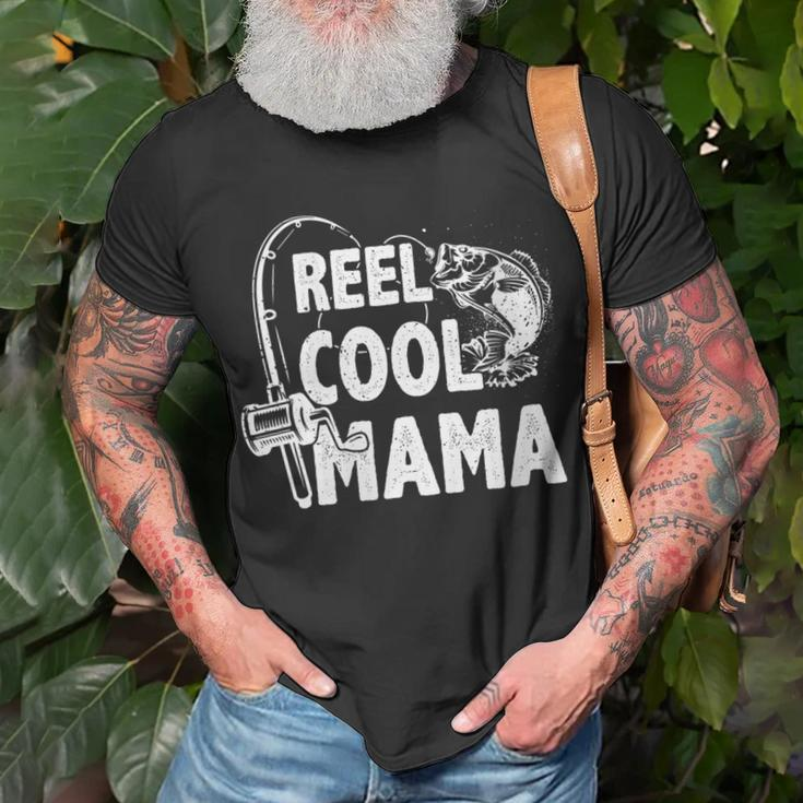 Family Lover Reel Cool Mama Fishing Fisher Fisherman Gift For Womens Gift For Women Unisex T-Shirt Gifts for Old Men