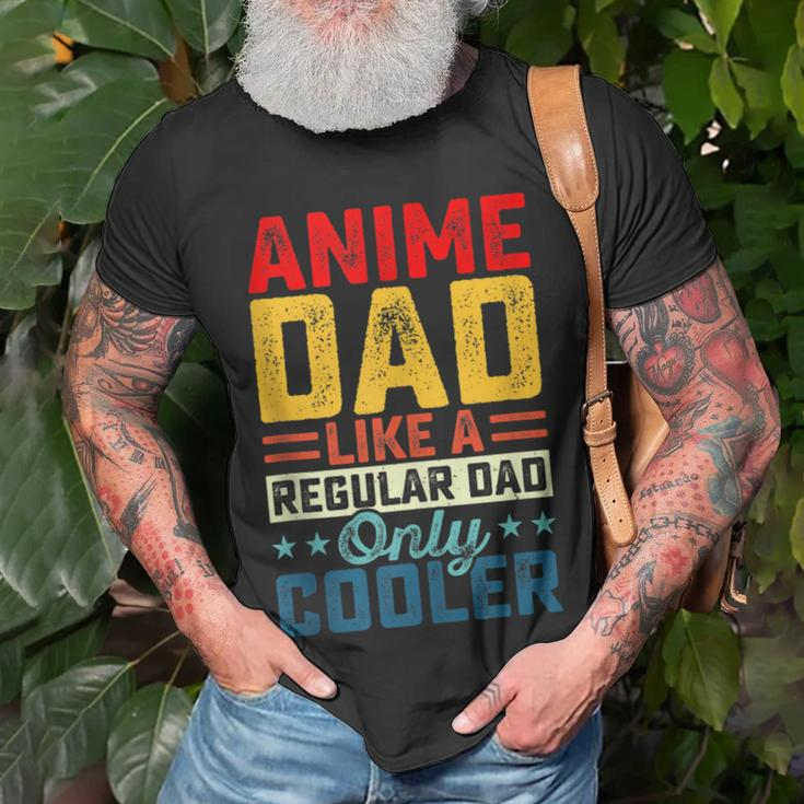 Father’S Day Anime Dad Daddy Father Papa Graphic From Son Gift For Women Unisex T-Shirt Gifts for Old Men