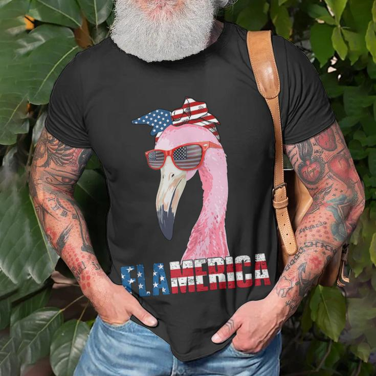 July Patriotic Gifts, Patriotic Flamingo Shirts