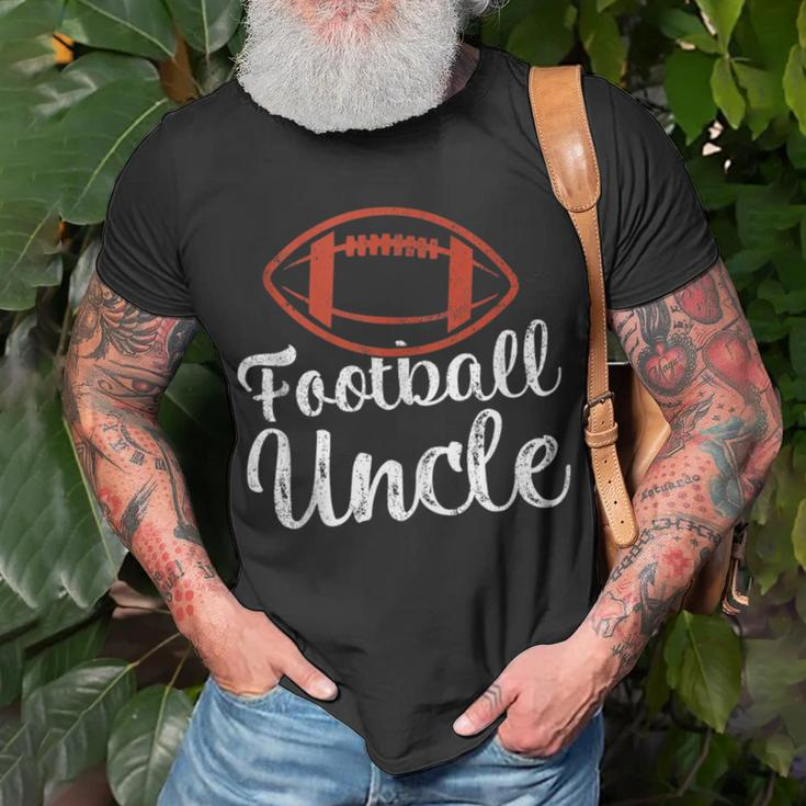 Football Sports Lover Funny Football Uncle Fathers Day Unisex T-Shirt Gifts for Old Men