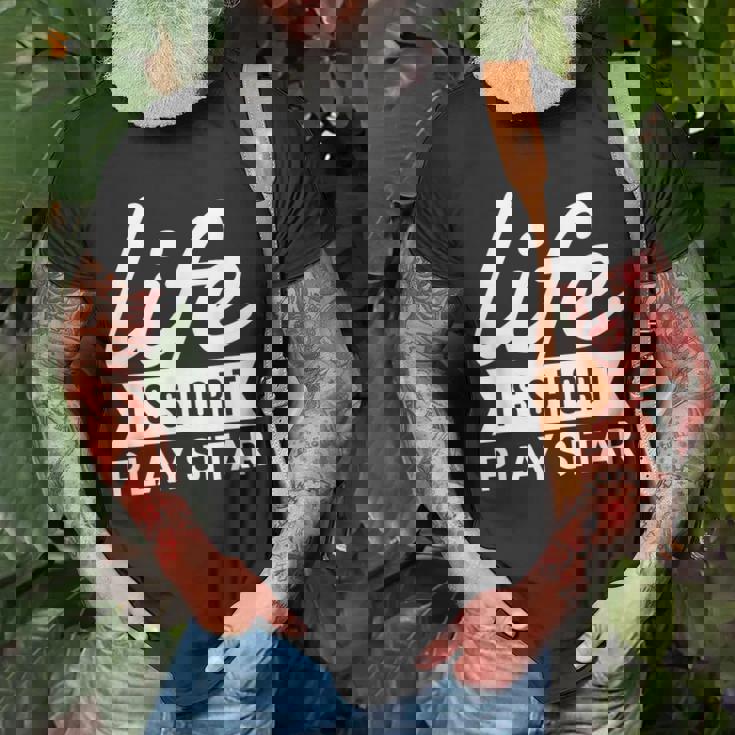 Fun Musician Life Is Short Play Sitar T-Shirt Gifts for Old Men Fun Musician Life Is Short Play Sitar T-Shirt Gifts for Old Men