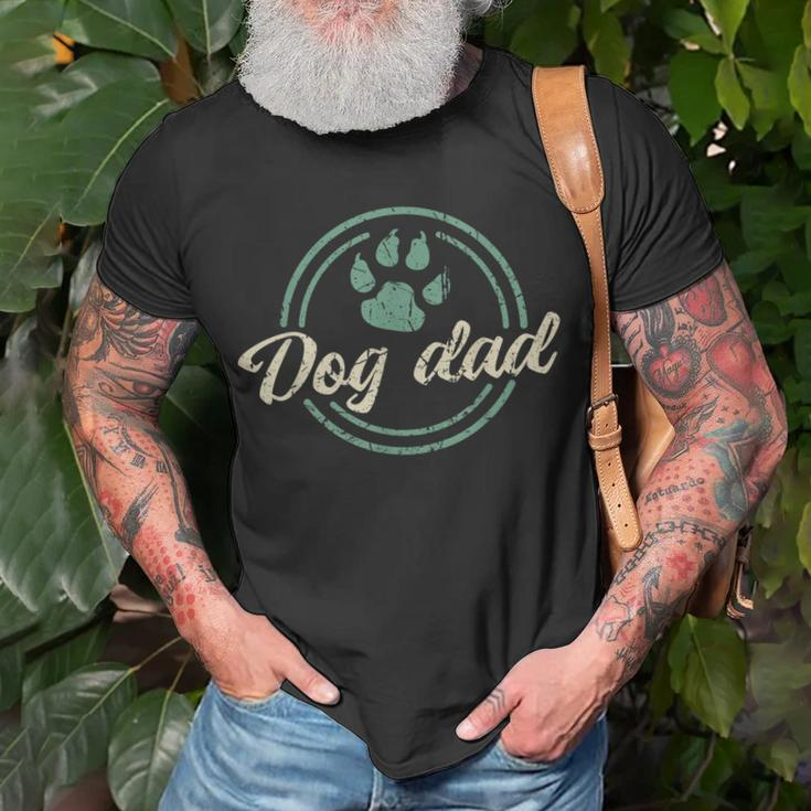 Funny Father Design Cool Fathers Day For Lovers Dog Father Unisex T-Shirt Gifts for Old Men