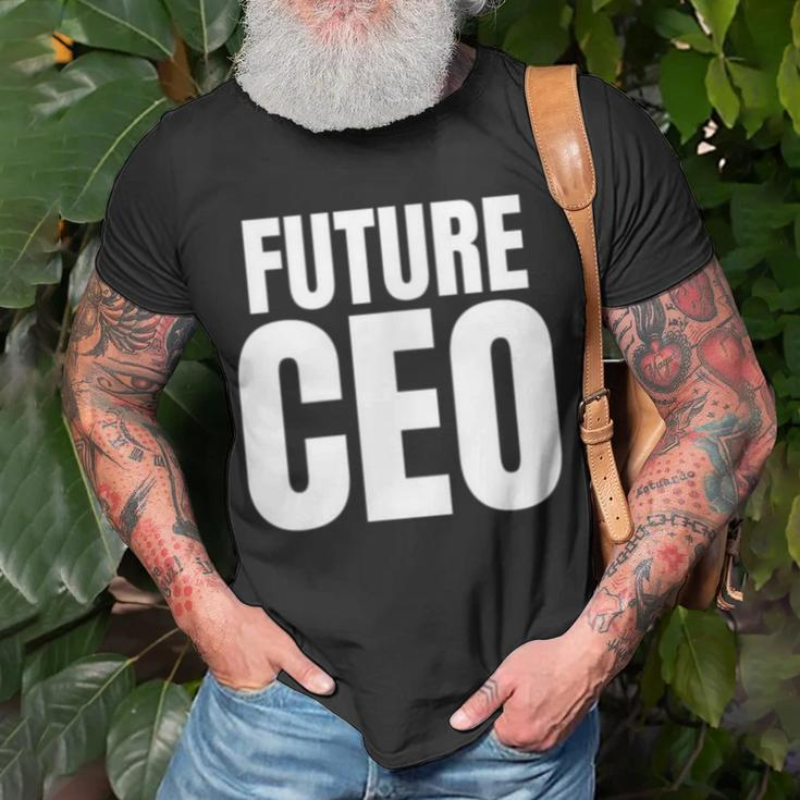 Future Ceo For The Upcoming Chief Executive Officer T-Shirt Gifts for Old Men