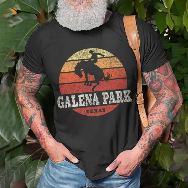 Galena Park Tx Vintage Country Western Retro T-Shirt Gifts for Old Men